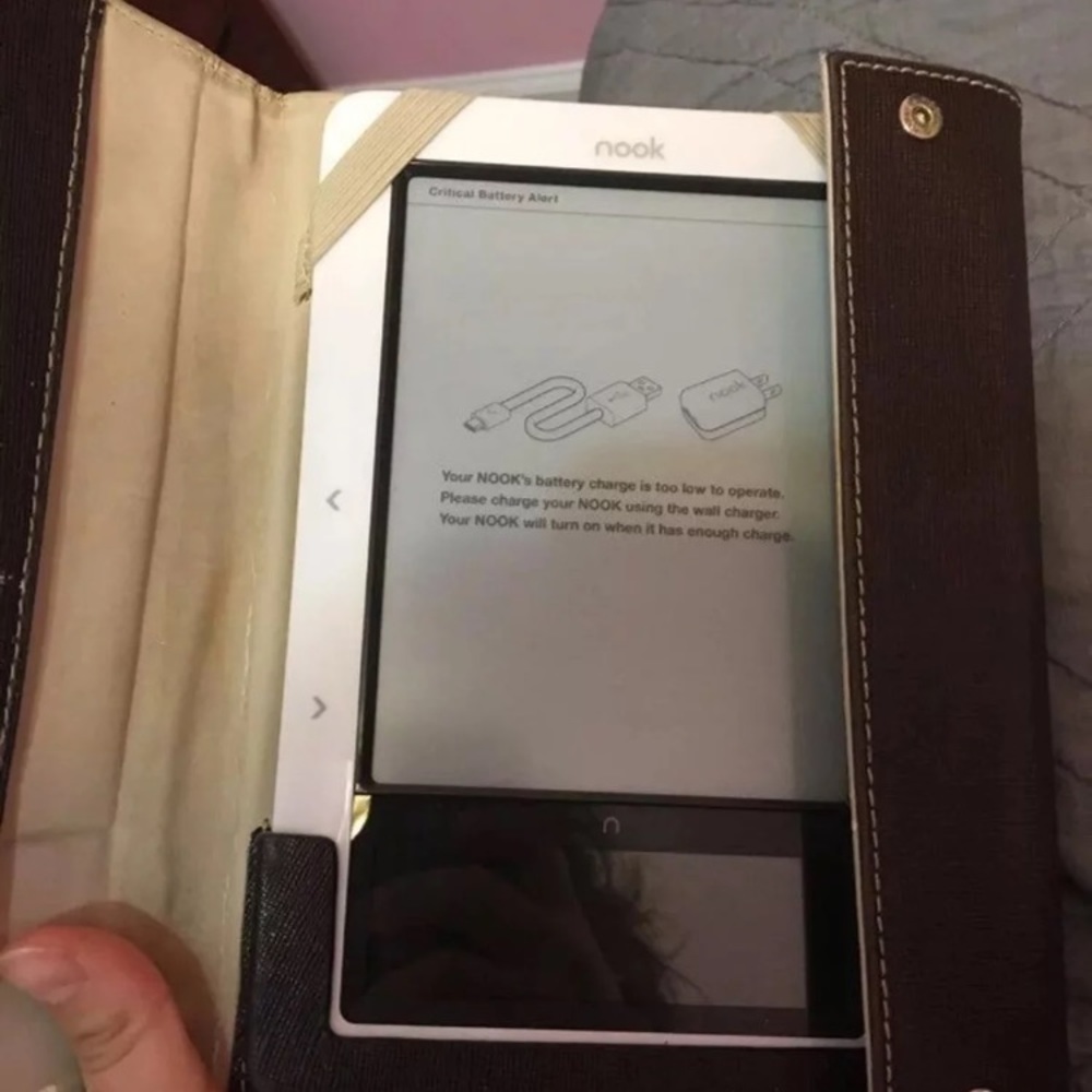 New nook tablet with case